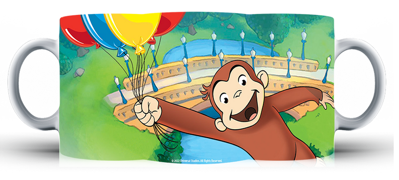 Kubek ceramiczny Ciekawski George zdjęcie 2