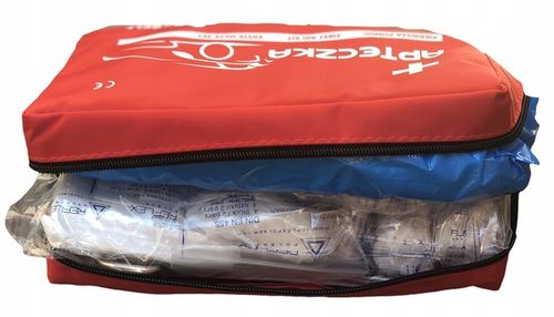 APTECZKA SAMOCHODOWA CAŁA EUROPA Z KOCEM TERMICZNYM USTNIK DIN 13164 PLUS na Arena.pl