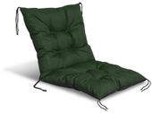 Poduszka ogrodowa 50x50x50 cm na krzesło wodoodporna zielona