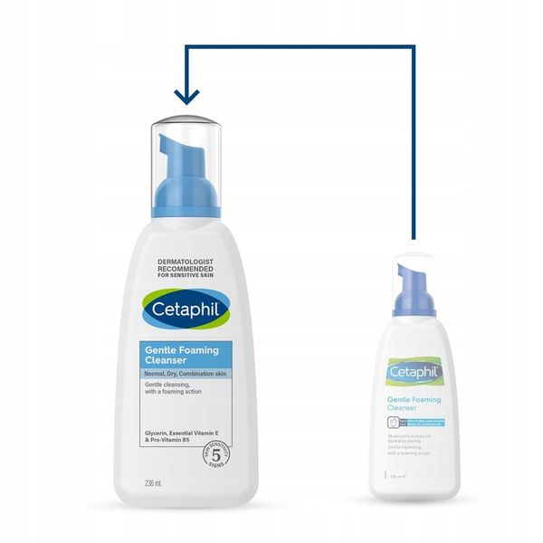 Zestaw Cetaphil DA Ultra Krem i Lekka pianka zdjęcie 10