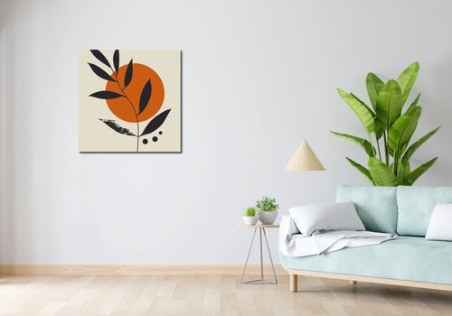 Obraz 70x70cm Ożywione Słońce na Arena.pl