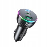 JOYROOM ŁADOWARKA SAMOCHODOWA 70W, USB, 2X USB-C