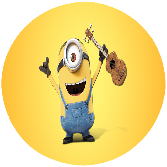 Opłatek na tort Minionki zdjęcie 1