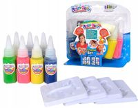 Aqua Gelz Zestaw kreatywny 7 kolorów żelu Foremki Morskie Stworzenia Simba