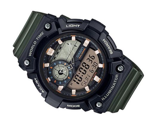 Zegarek Casio AEQ-200W-3AVEF WorldTime na Arena.pl