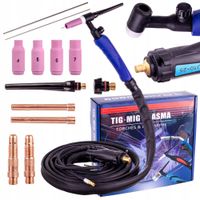 Uchwyt spawalniczy TIG TC Technic TIG LIFT SR17 4 m z zaworkiem wtyk 25