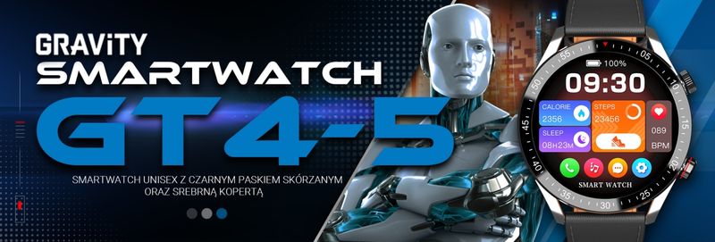 smartwatch męski gravity gt4-5 zdjęcie 5