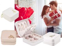 SZKATUŁKA BIŻUTERIA ORGANIZER PUDEŁKO KUFEREK DLA NIEJ