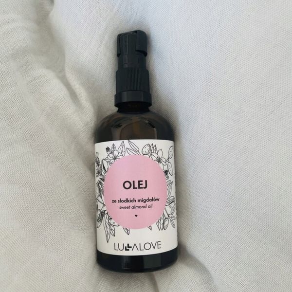LULLALOVE OLEJ ZE SŁODKICH MIGDAŁÓW 100ml zdjęcie 2