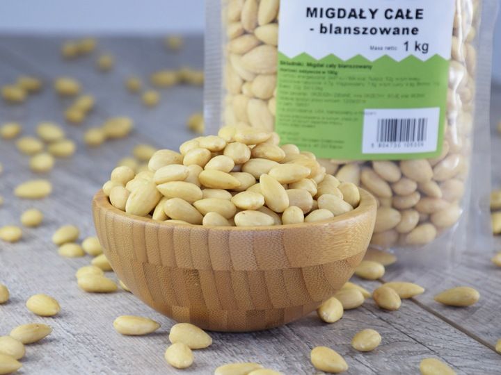 MIGDAŁY BLANSZOWANE 1kg Naturalne - MIGOgroup zdjęcie 3