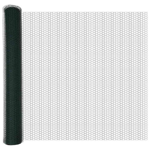 Ogrodzenie z słupkami Zielony 1.2 x 25 m Stal na Arena.pl