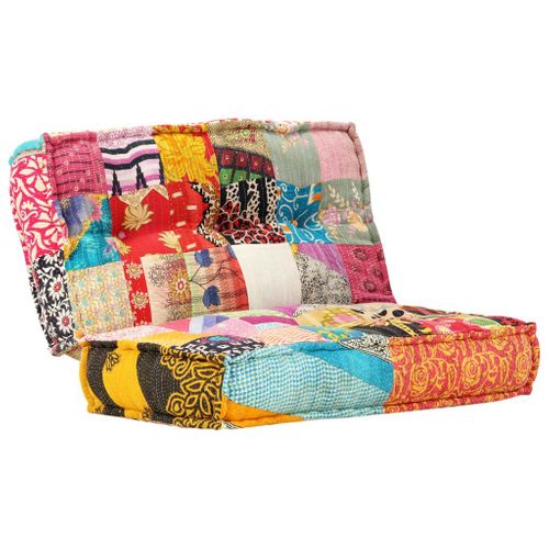 VidaXL Sofa, 120x120x20 cm, tkanina, patchwork na Arena.pl