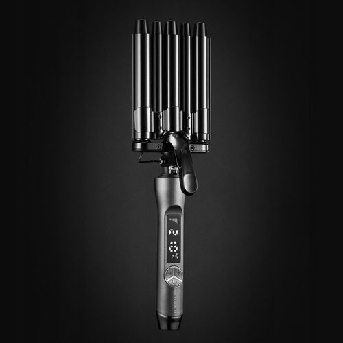 Falownica do włosów CERAMICZNA 5 WAŁKÓW BŁYSKAWICZNE NAGRZEWANIE LCD 120W na Arena.pl