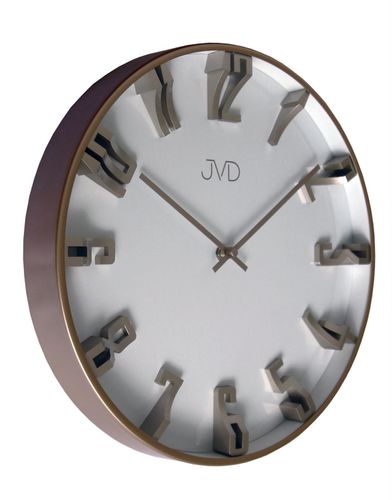 Zegar ścienny JVD HO171.3 35 cm 3D Aluminium na Arena.pl