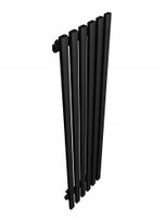 GRZEJNIK DEKORACYJNY MIKI 160/45 CZARNY STRUKTURA