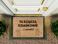 wycieraczka pod drzwi do butów wejściowa prezent na dzień dla babci
