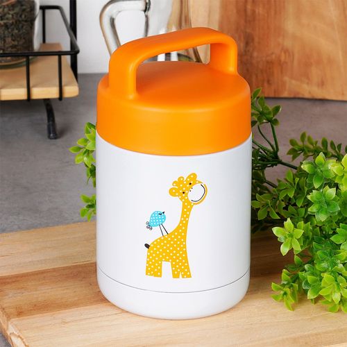 Termos obiadowy stalowy ŻYRAFA 450 ml na Arena.pl