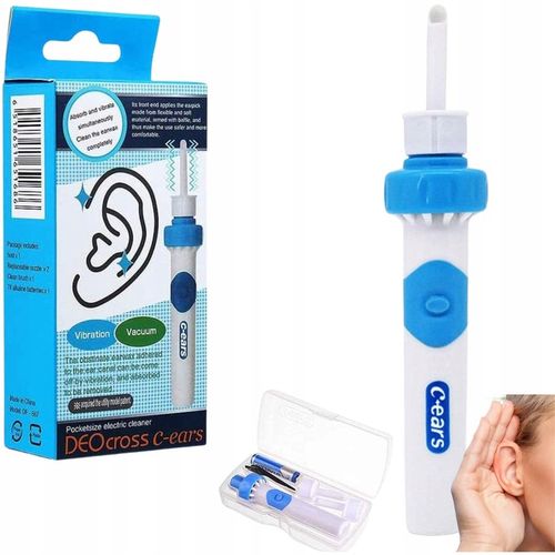 ELEKTRYCZNY ODKURZACZ DO USZU Narzędzie Do Czyszczenia Uszu Woskowiny na Arena.pl