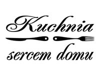 60X40CM KUCHNIA SERCEM DOMU OBRAZ DRUK