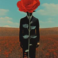 Plakat 50x50cm Obserwator zza Maku