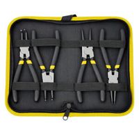 SZCZYPCE SEGERA SOLIDNY KOMPLET SZCZYPIEC DO PIERSCIENI 4 elementy + ETUI