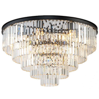 Sufitowa lampa jadalniana CGHEREFALLXLROUND nad stół stal