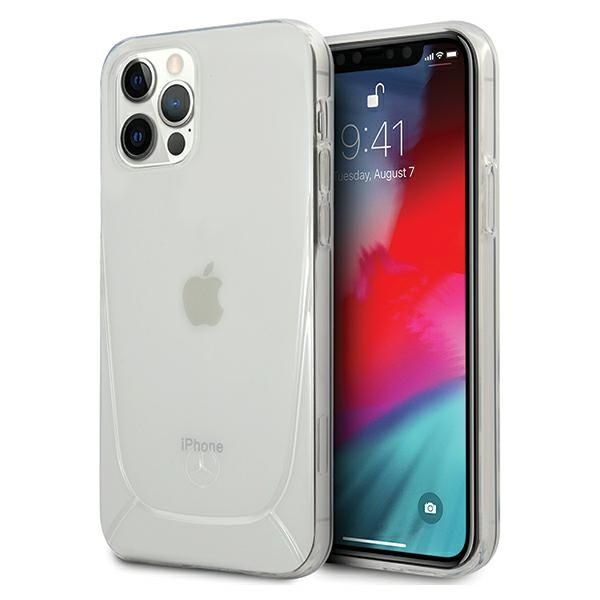 Etui Mercedes do iPhone 12 Pro Max, Przezroczysty zdjęcie 1