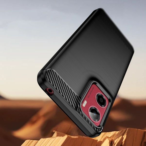 TECH-PROTECT TPUCARBON MOTOROLA MOTO G05 / E15 BLACK zdjęcie 2