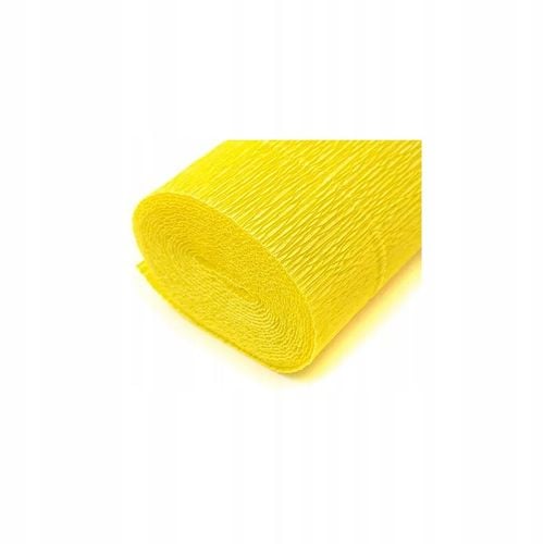 bibuła krepina  50x250cm 180gr 575 żółta 7502 na Arena.pl