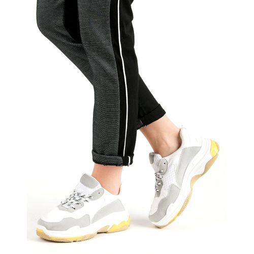 Białe Sneakersy Na Platformie r.41 na Arena.pl