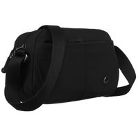 codzienna listonoszka damska w czarnym kolorze z wytrzymałego