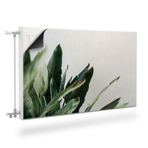 Mata MAGNETYCZNA Na Grzejnik Liście Beton Dekoracja 100cm x 60cm na Arena.pl