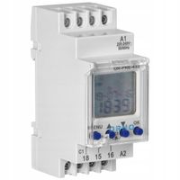 Programator Czasowy Wyłącznik LCD Cyfrowy 52 Programy OR-PRE-433 na Szynę