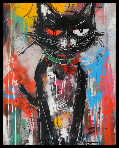 Plakat 40x50cm Gburowaty Kiciak na Arena.pl