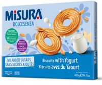 MISURA Dolcesenza ciastka z jogurtem 400 g