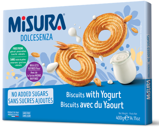MISURA Dolcesenza ciastka z jogurtem 400 g zdjęcie 1