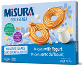 MISURA Dolcesenza ciastka z jogurtem 400 g