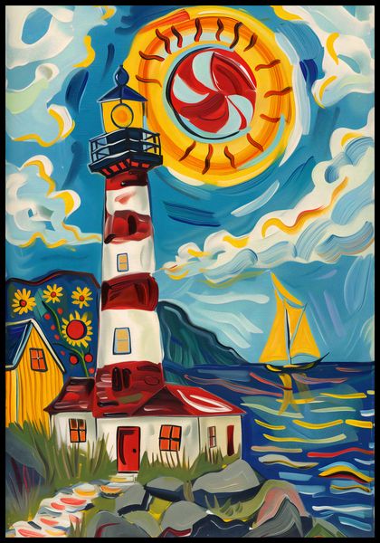 Plakat 68x98cm Żywa Przystań zdjęcie 2