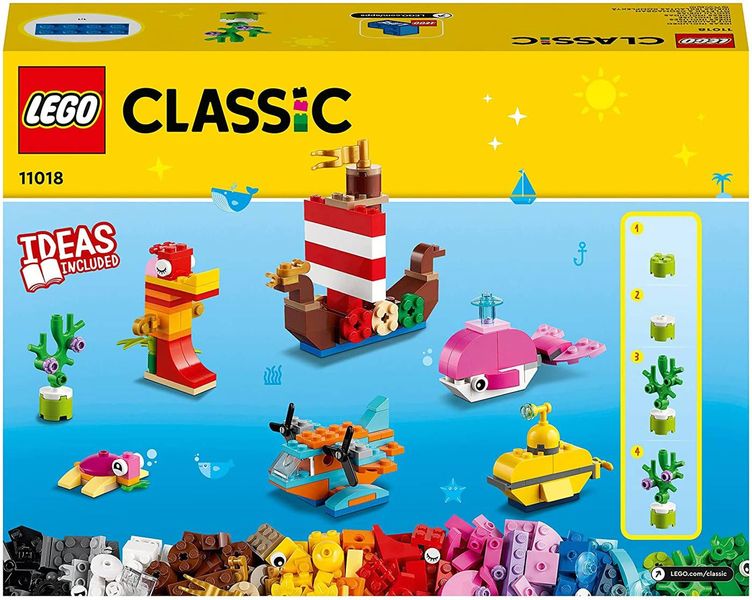 LEGO Classic Kreatywna oceaniczna zabawa 11018 na Arena.pl