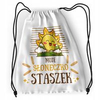 Plecak Sportowy Szkolny Dla Staszka Syna Dziecka Z Nadrukiem Ze Zdjęciem