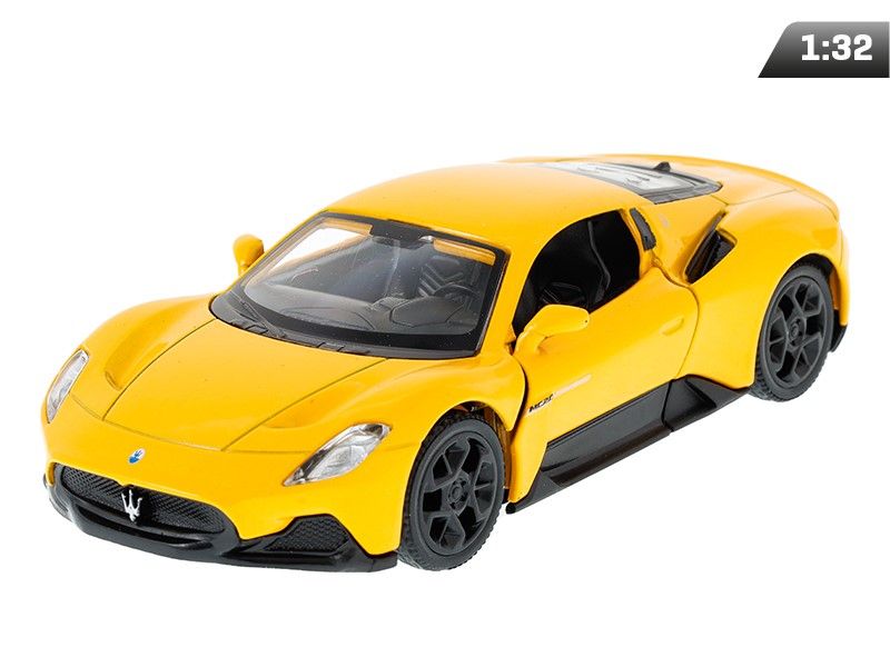 Model 1:32, RMZ Maserati MC20, żółty zdjęcie 1