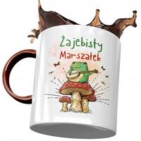Kubek Bordowy Dla Marszałka Żajebisty Marszałek Z Nadrukiem Ze Zdjęciem