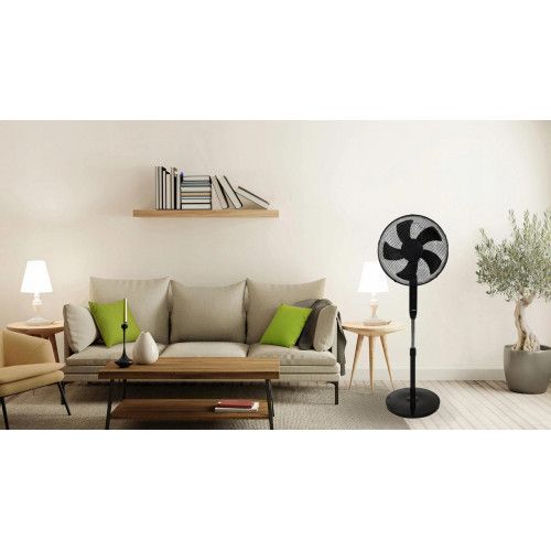 WENTYLATOR PODLOGOWY LONGWELL 45W 5 LOPATEK CICHY Z PILOTEM na Arena.pl