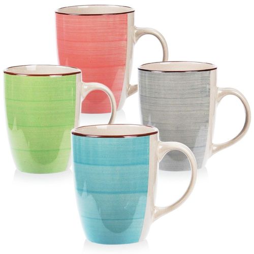Kubki ceramiczne 350 ml 4 szt. na Arena.pl