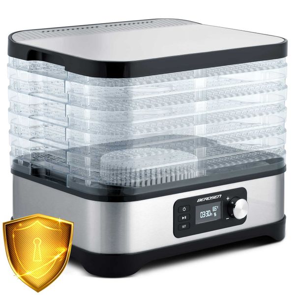 Suszarka do żywności Berdsen BD-690 srebrna zdjęcie 6