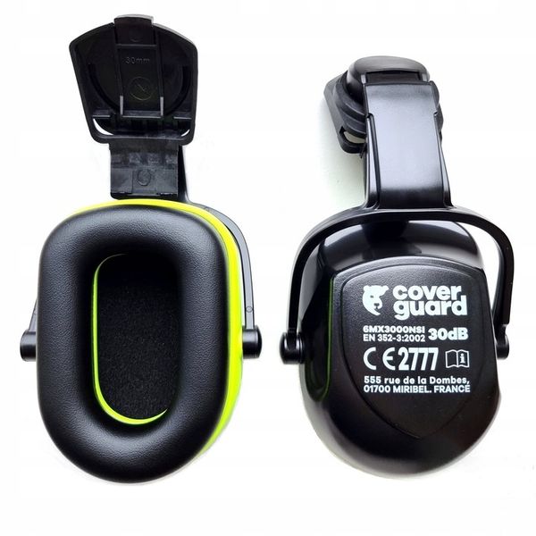 Nauszniki Słuchawki Ochronne Przeciwhałasowe Nahełmowe Coverguard MAX300 zdjęcie 5