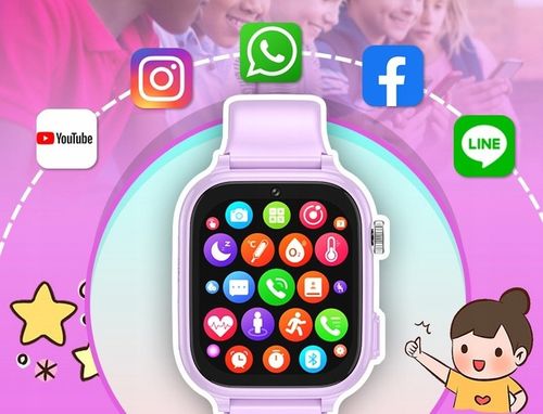 SMARTWATCH ZEGAREK DLA DZIECI 4G ROZMOWY SMS GRY ANDROID POLSKIE MENU GPS na Arena.pl