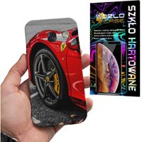 ETUI CASE DO SAMSUNG A5 2017 - FELGA AUTO AUTA FERRARI WYBÓR + SZKŁO