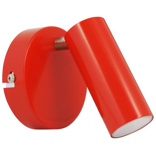 Kinkiet LAMPA ścienna GAVI 311764 Polux metalowa OPRAWA regulowana LED 4,5W 3000K reflektorek pomarańczowy na Arena.pl