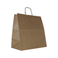 Torba papierowa A3 34 x 20 x 36 cm, 100 szt. beżowa AWIH